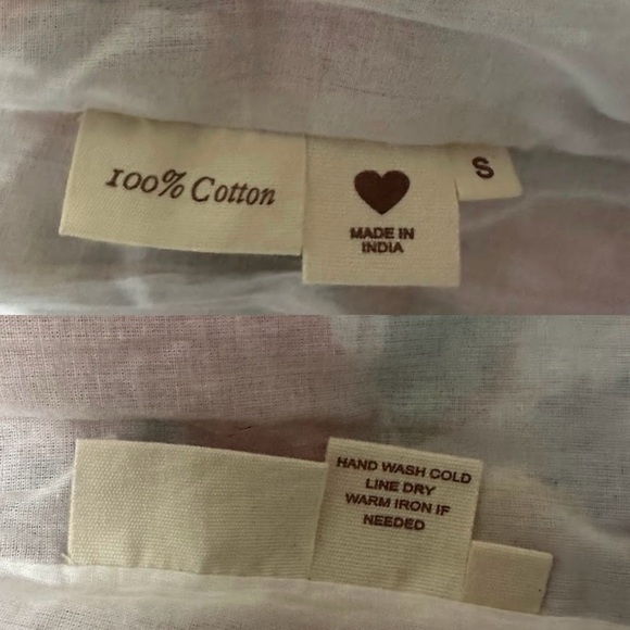 Alix‎ of Bohemia Tasha Rose Floral Ruffle Tiered Midi Skirt Small Cottagecore - Picture 15 of 16